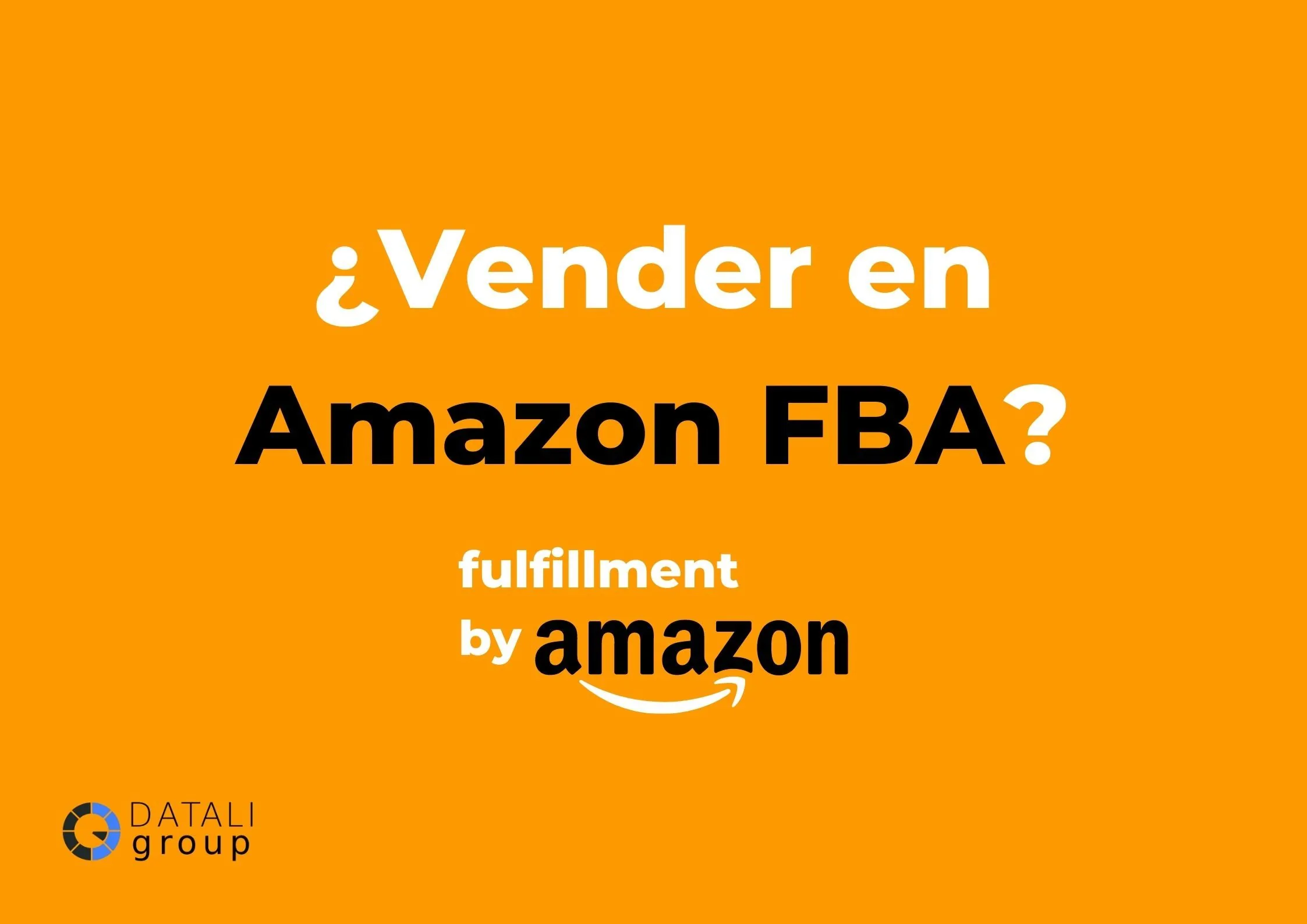 ¿Vender en Amazon FBA?